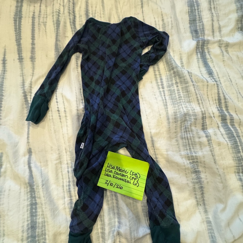 Little Sleepies Tartan Zippy
